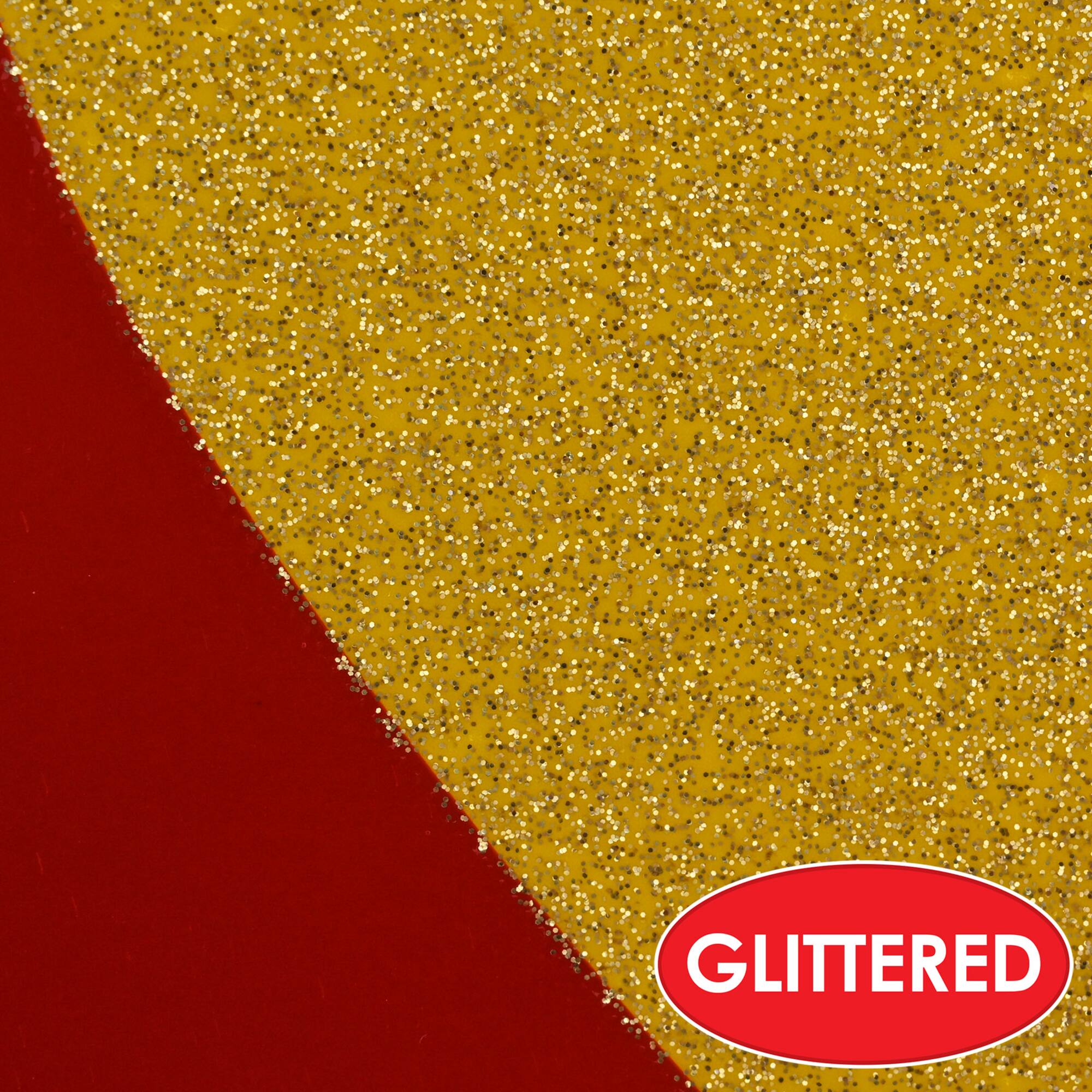 Beistle Red & Gold Glittered Heart Cutouts, 12ct.